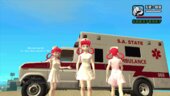 GTA San Andreas Nurse Joy Pokemon ジョーイ skin mod